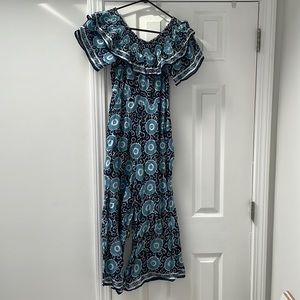 Anthropologie/Kopal printed jumpsuit